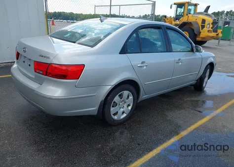 2010 Hyundai Sonata Gls z USA, uszkodzony, nr VIN 5NPET4AC0AH648682